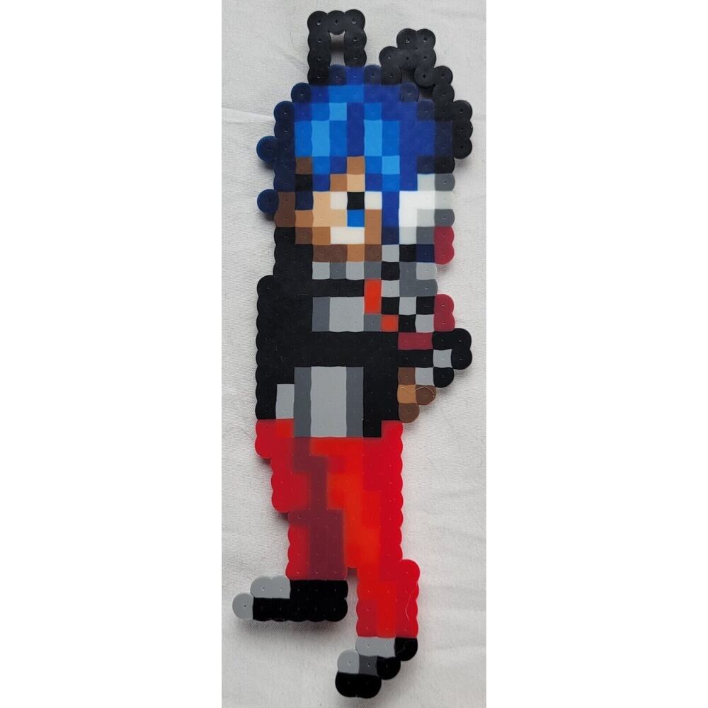 Kazuya Minegishi Devil Survivor Perler Bead Pixel Art